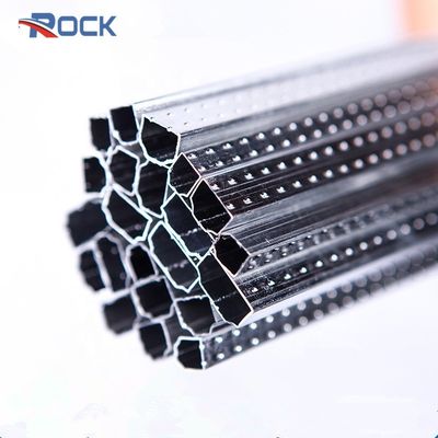 High Frequency Welding Aluminum Spacer Bar 5M Double Glazing Spacer Bar