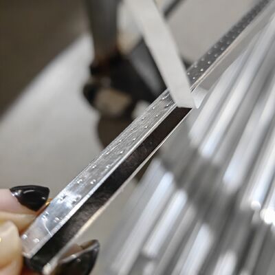 Butyl-Coated Aluminum Thermal Spacer Bar (0.18-0.33mm) for Bonding Glass to Door/Window Frames